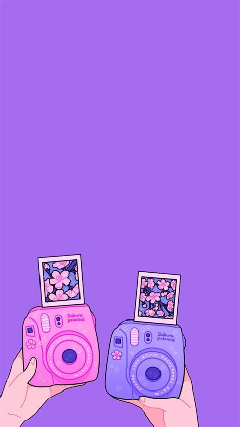 cute purple aesthetic wallpaper.